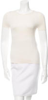 Thumbnail for your product : Rosetta Getty Silk-Blend Knit Top