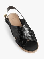 Thumbnail for your product : John Lewis & Partners Karlie Leather Cork Flatform Sandals