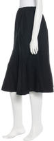 Thumbnail for your product : Comme des Garcons Wool A-Line Skirt