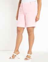 Thumbnail for your product : ELOQUII Bermuda Suit Shorts