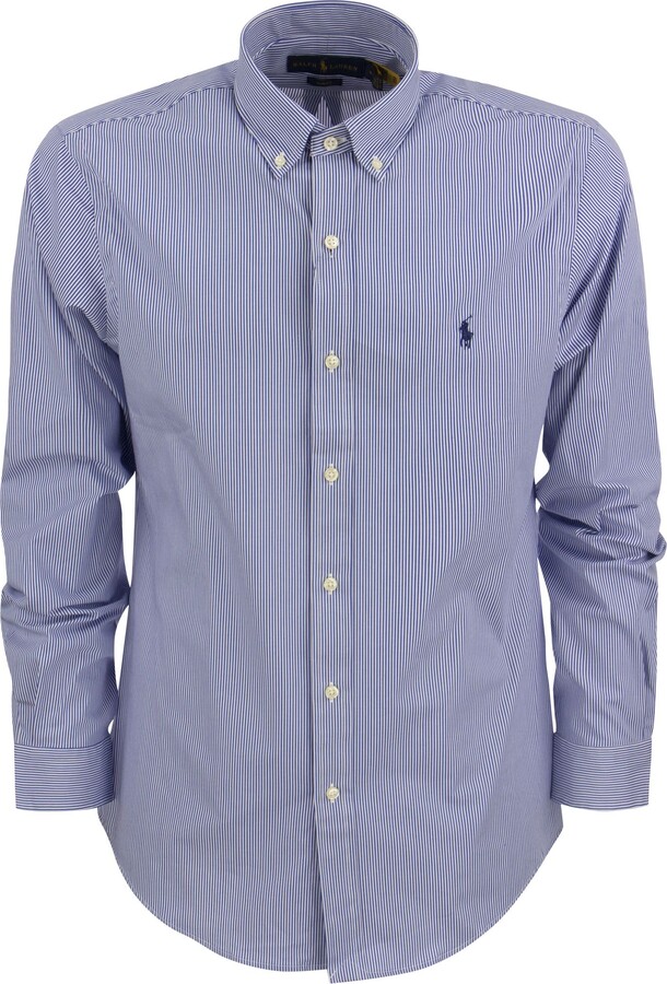 Blue And White Striped Shirt | Shop the world's largest collection 
