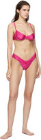 Thumbnail for your product : Miaou Pink Bambi Bikini Top