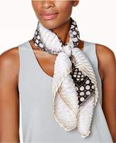 Thumbnail for your product : Vince Camuto Crest-Dot Square Scarf