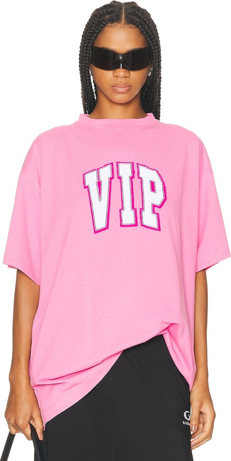 Balenciaga Oversized T-shirt in Pink