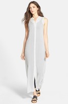 Thumbnail for your product : Eileen Fisher The Fisher Project Silk Maxi Shirtdress
