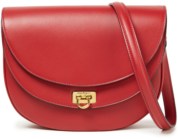 Salvatore Ferragamo Travel Leather Shoulder Bag ShopStyle