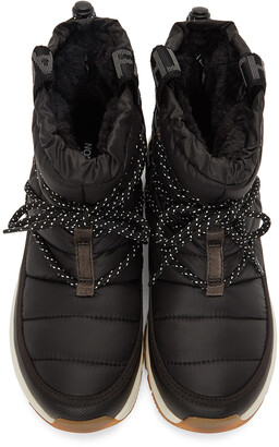 The North Face Black ThermoBallTM Lace-Up Boots