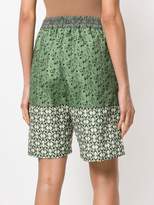 Thumbnail for your product : Pierre Louis Mascia Pierre-Louis Mascia floral patch-work shorts