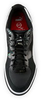 Thumbnail for your product : Puma Brace Leather Low-Top Sneaker, Black/White