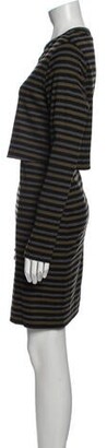 Nicole Miller Striped Knee-Length Dress w/ Tags