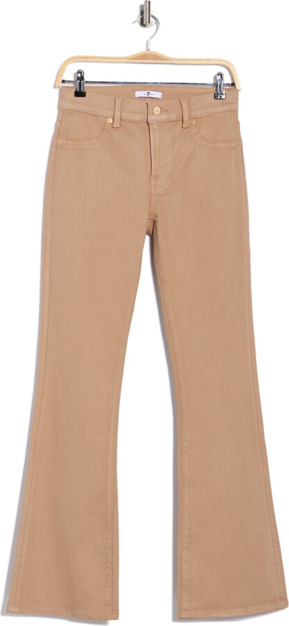 7 For All Mankind High Waist Bootcut Tailorless Jeans