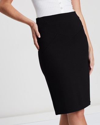 Privilege Women's Black Pencil skirts - Pencil Skirt - Size One Size, 10 at The Iconic