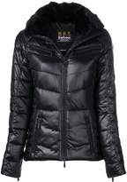 Thumbnail for your product : Barbour furry neck padded jacket