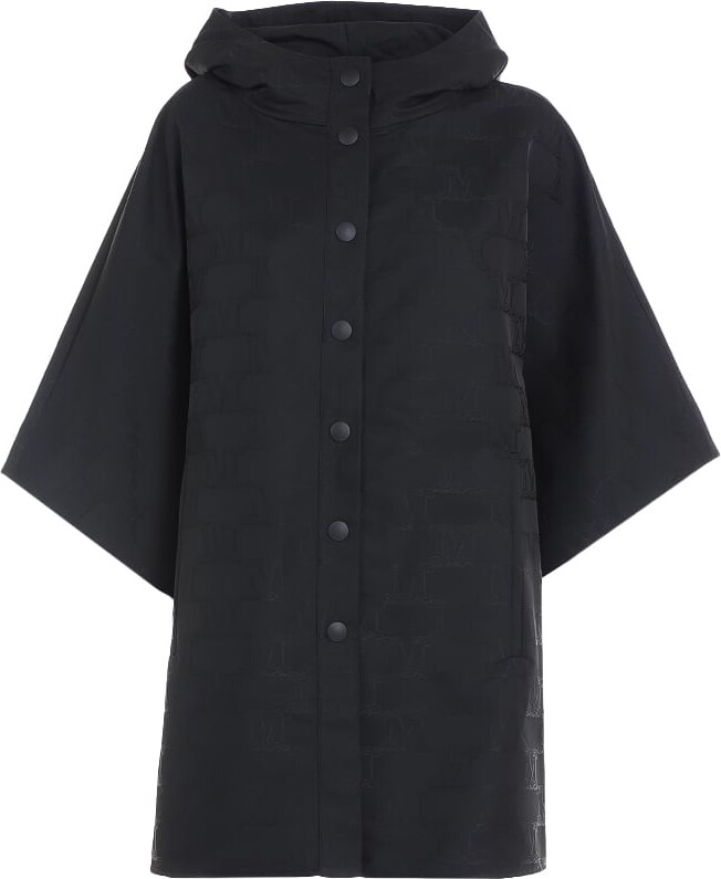 Max Mara Technical Fabric Cape ShopStyle