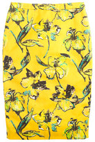 Thumbnail for your product : J.Crew Collection lemon tiger lily pencil skirt