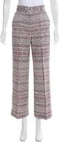 Thumbnail for your product : Peter Som High-Rise Wool Pants