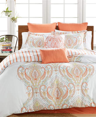 Lacourte Closeout! Jordanna Coral 8-Pc. Queen Comforter Set Bedding