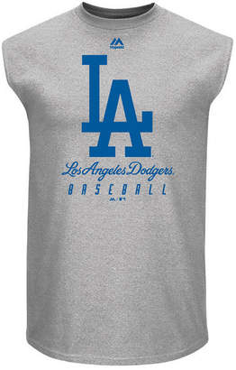Majestic Men Los Angeles Dodgers Fundamental Sleeveless T-Shirt