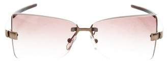 Loewe Rimless Tinted Sunglasses