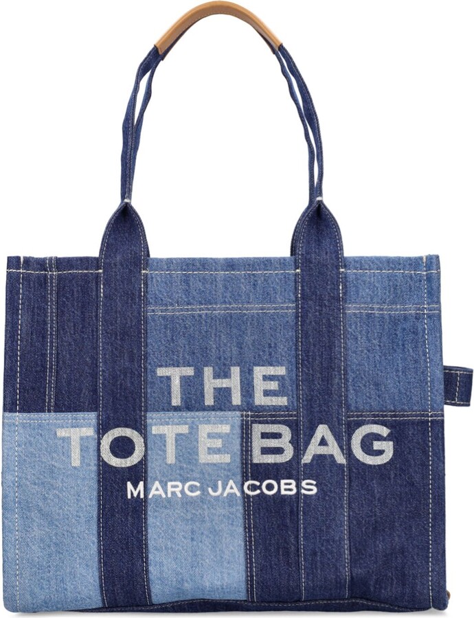 MARC JACOBS, THE The denim cotton tote bag ShopStyle