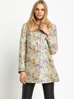Thumbnail for your product : Love Label Jacquard Coat