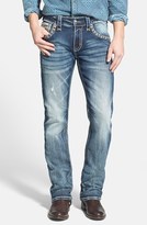 Thumbnail for your product : Rock Revival Straight Leg Jeans (Stellan)
