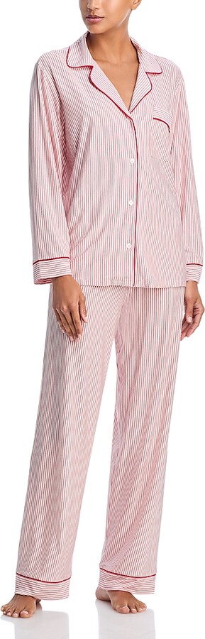 Eberjey Gisele Printed Long Pajama Set