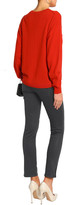 Thumbnail for your product : J Brand Cropped Coated Low-rise Skinny Jeans