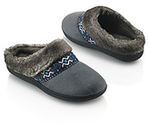 Thumbnail for your product : Isotoner Signature Isontoner® Signature Woodlands Microsuede Faux Fur Hoodback Slippers