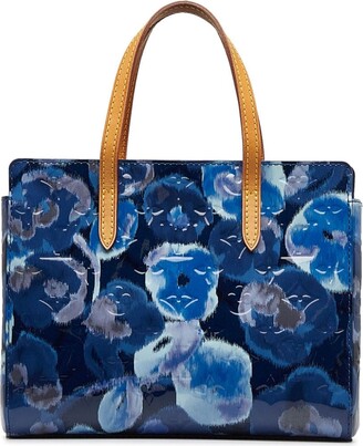 Louis Vuitton 2013 Pre-owned Vernis Catalina Ikat Bb Tote Bag - Blue