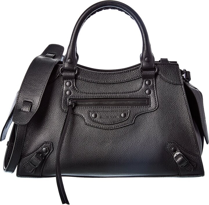 Balenciaga Neo Classic Small Leather Shoulder Bag ShopStyle