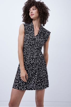 French Connection Bruna Jersey Printed Wrap Dress