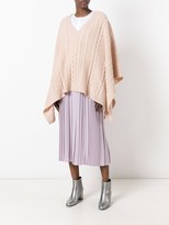 Thumbnail for your product : Agnona Cable Knit Poncho