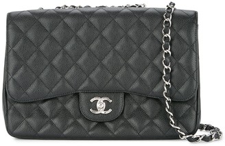 Chanel Pre Owned 2009-2010 Double Chain Flap Bag