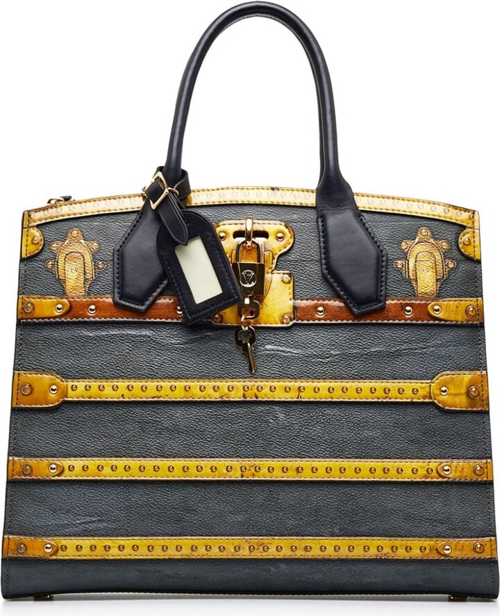 Studded City Steamer Bag, Authentic & Vintage