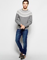 Thumbnail for your product : Esprit Lambswool Knitted Jumper With Fair Isle