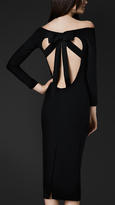 Thumbnail for your product : Burberry Cut-Out Back Crêpe Dress