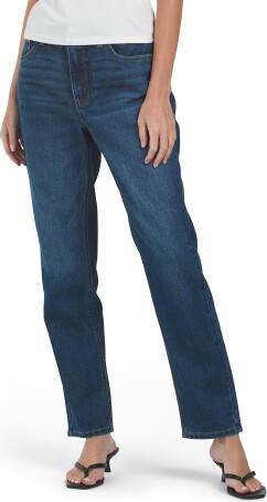 TJMAXX 90's Straight Jeans For Women, Spandex/Cotton/Polyester