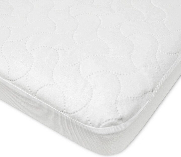 American Baby Company Waterproof Pack N Play Playard Mattress Protector, Quilted Fitted Pack and Play Mattress Pad Cover, 27" x 39"
