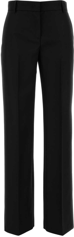 Blumarine Black Wool Pant