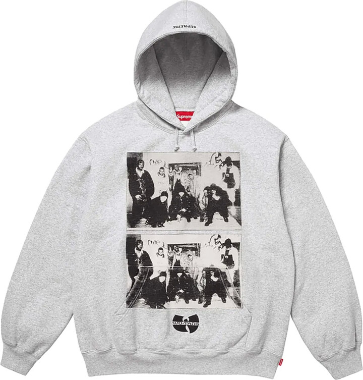 Supreme x Wu-Tang Clan graphic-print hoodie - ShopStyle