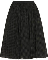 Thumbnail for your product : Alice + Olivia Andalasia studded chiffon midi skirt