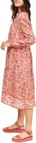 Thumbnail for your product : Billabong Storm Ride Floral Long Sleeve Maxi Dress