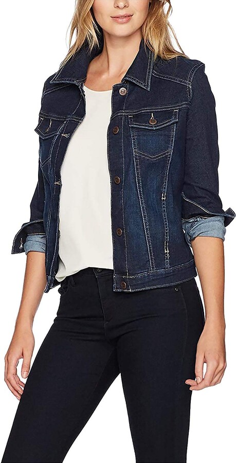 female denim jacket