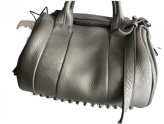 Alexander Wang silver Leather Handbags