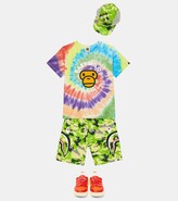 Thumbnail for your product : Bape Kids Baby Milo® cotton tie-dye T-shirt