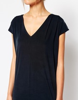 Thumbnail for your product : Warehouse Plunge T-Shirt Dress