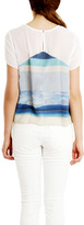 Thumbnail for your product : Charlotte Ronson Silk Printed Top