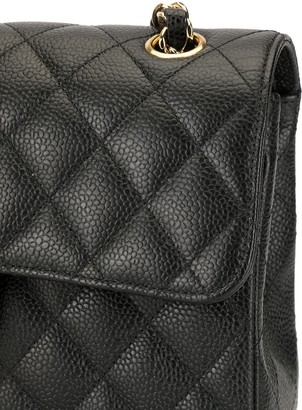 Chanel Pre Owned 2013 Quilted Double Flap Shoulder Bag