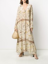 Thumbnail for your product : Societe Anonyme Floral-Print Silk Dress